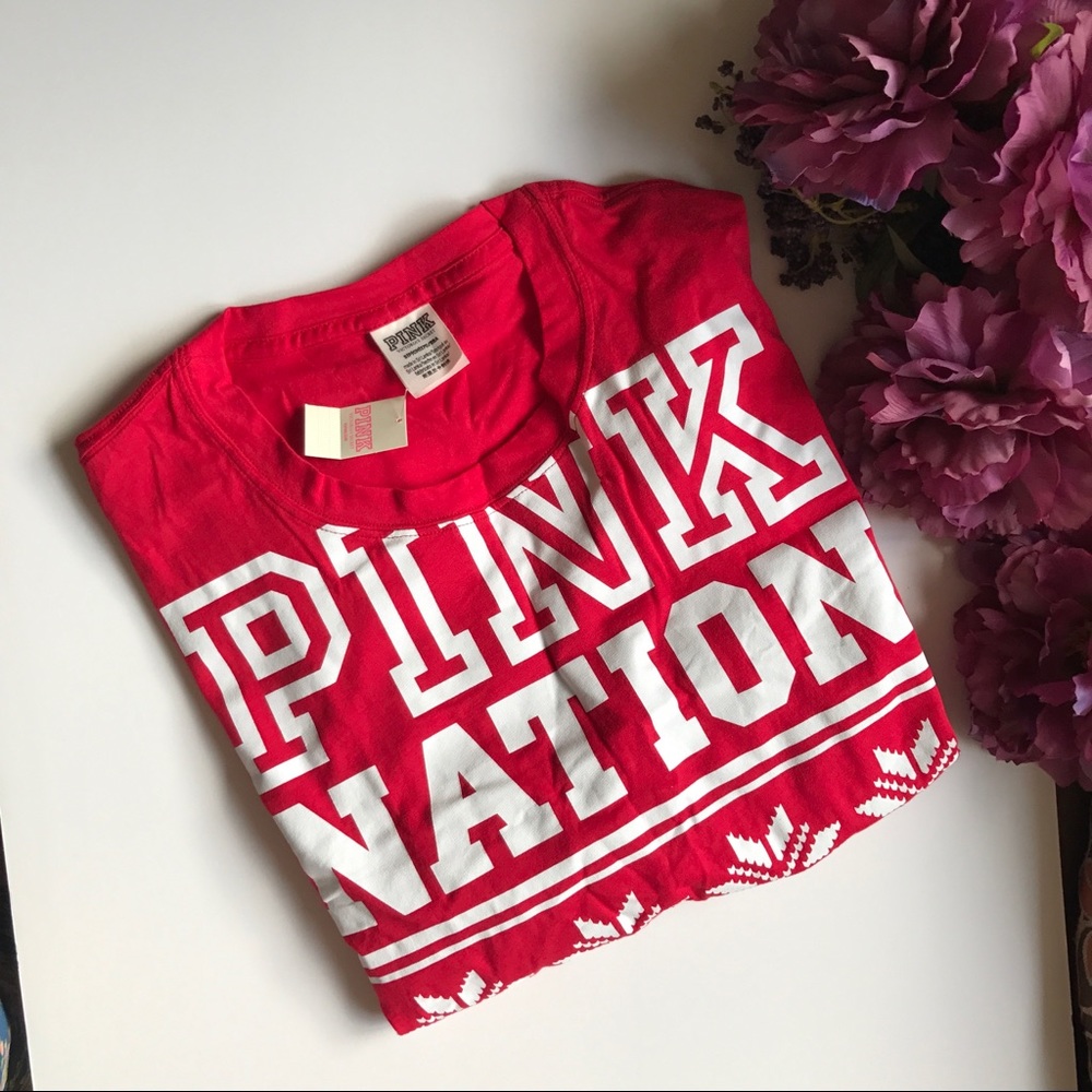 PINK Victoria's Secret long sleeves crop top - Picture 3 of 8